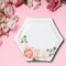 Blush Floral Paper Dessert Plates 24 Count Elegant Bridal Shower Party Plates 7 1/4 Inch